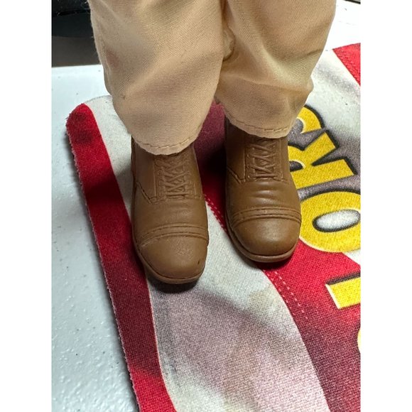 Hasbro GI Joe Custom Military  Poseable Action Figure Flocked Hair 90s 11.5” - Picture 11 of 12